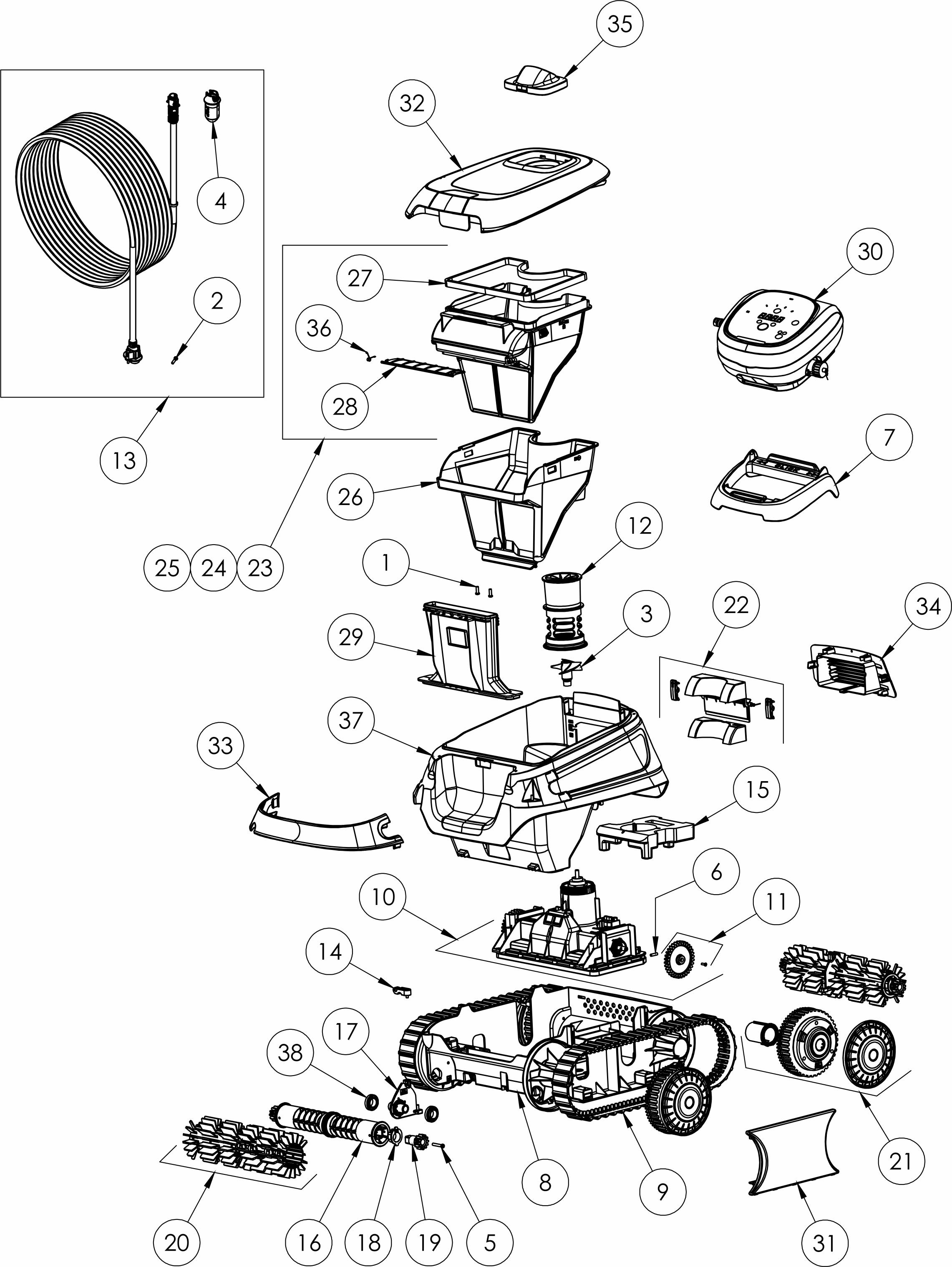 Robotick vysava CNX 30iQ