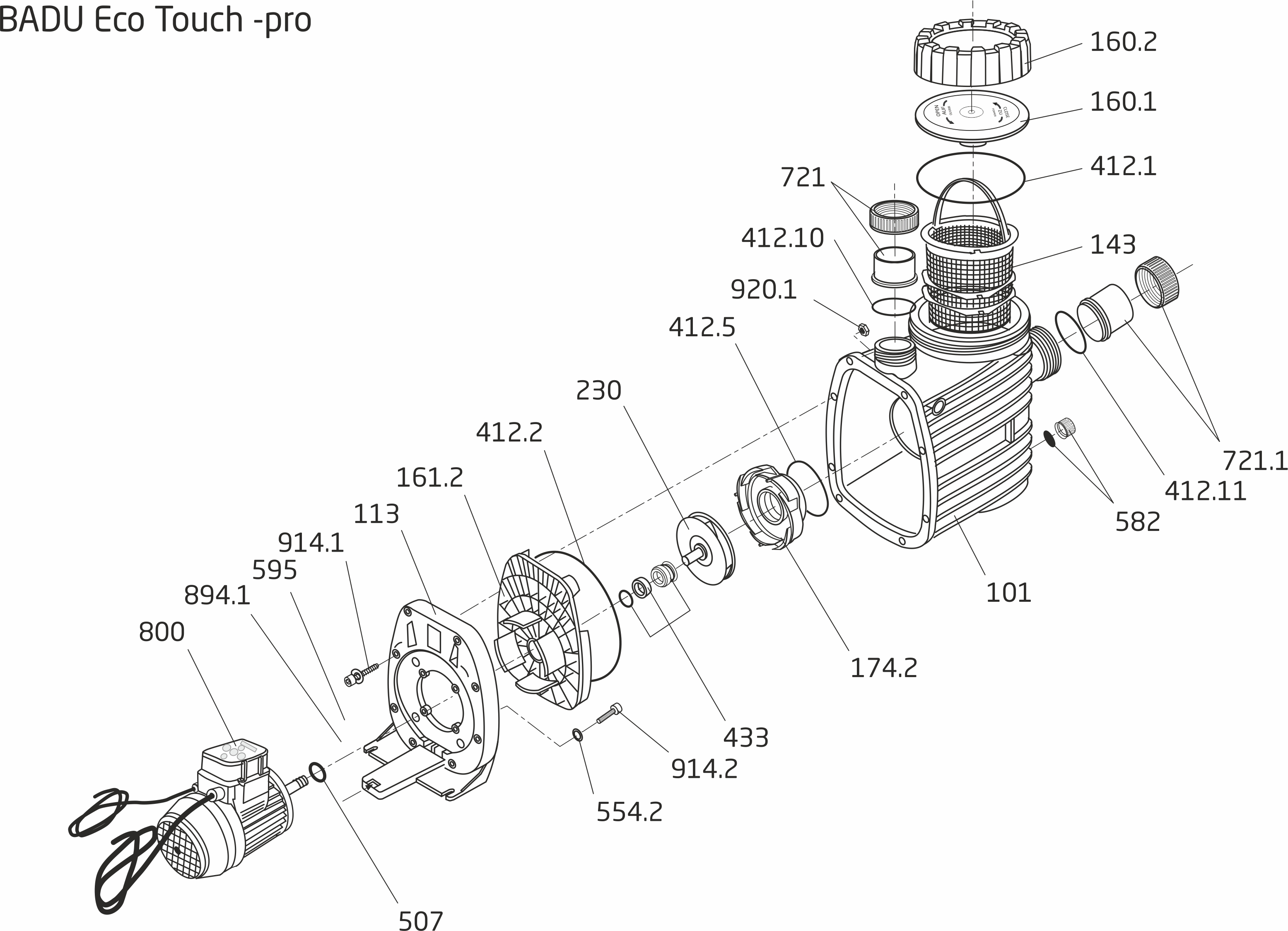 erpadlo Badu Eco Touch Pro