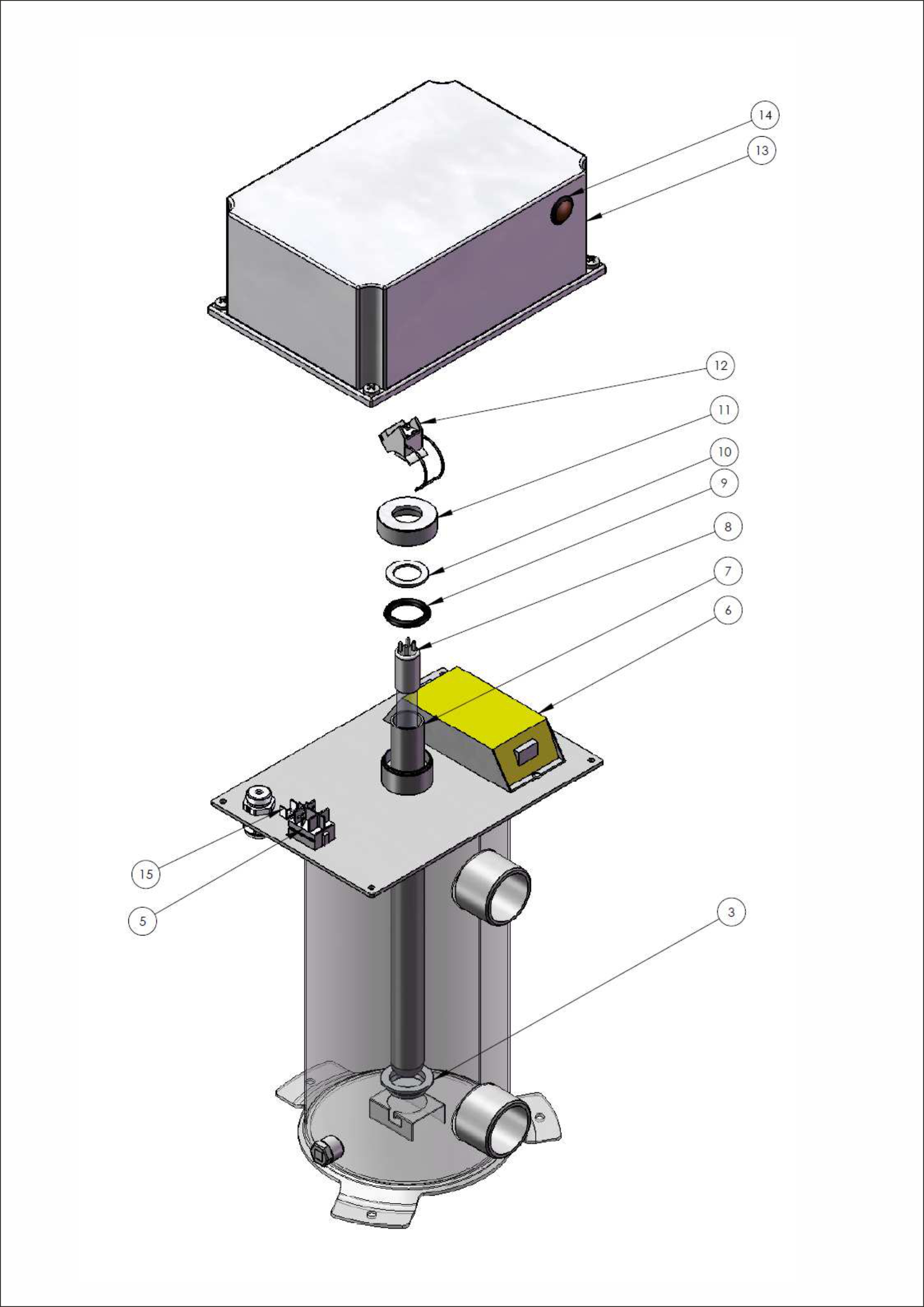 Nerezov UV steriliztor 935UV20