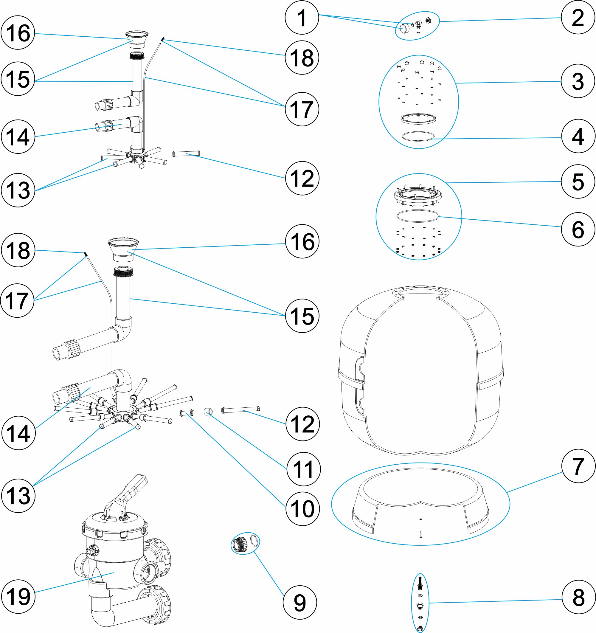 Filtran ndoba Lisboa FV 550 - New 2023
