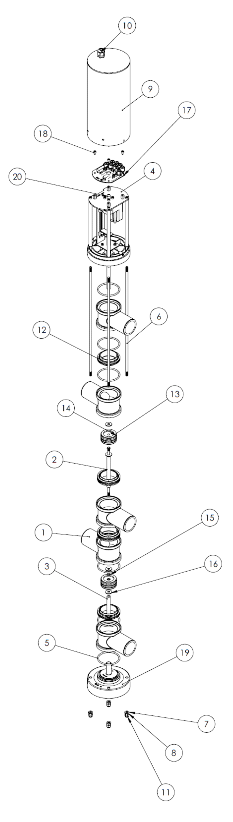Motorizovan prac ventil Starway DN50