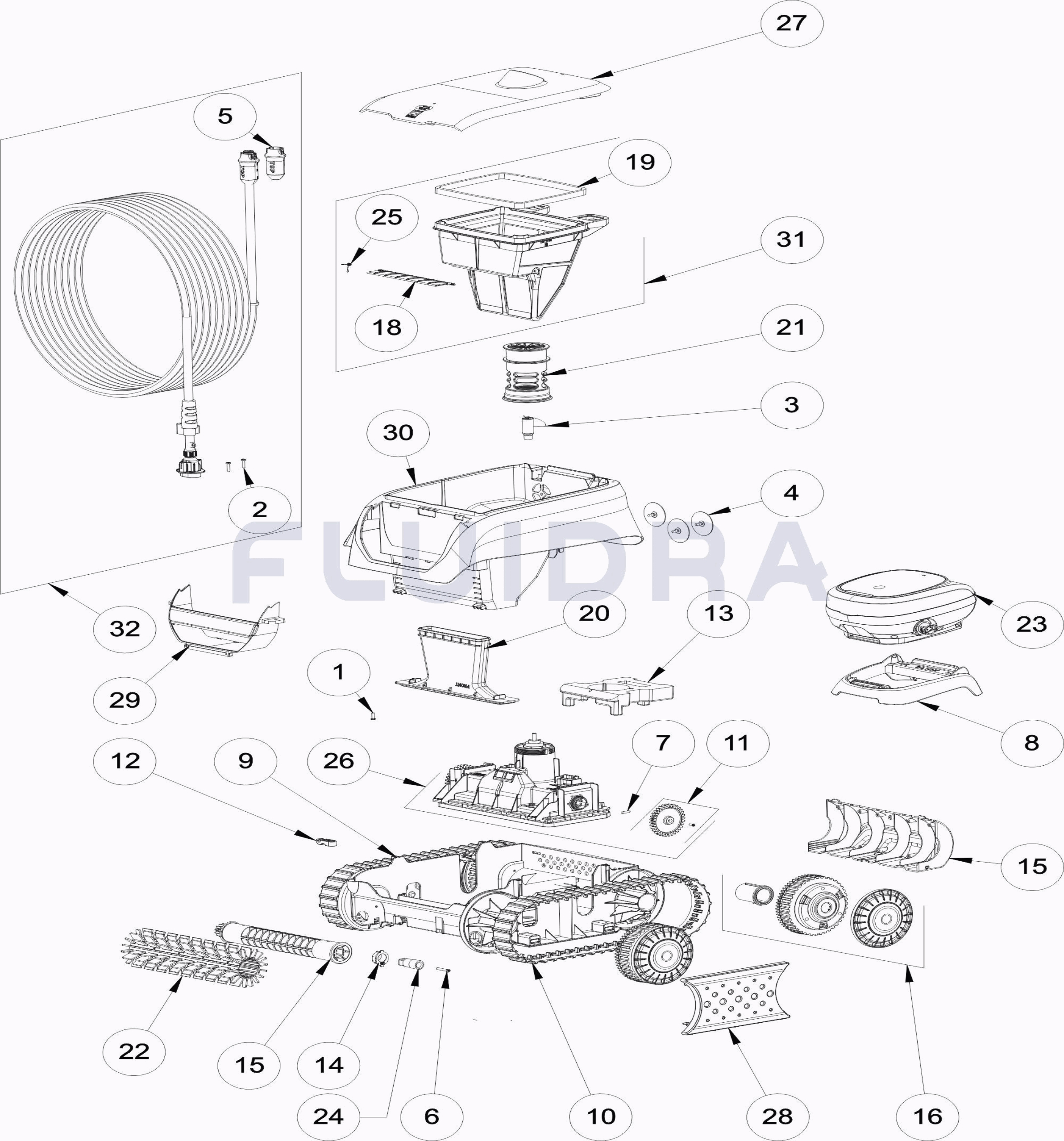 Automatick robotick vysava SWY 3500