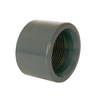 PVC tvarovka - Redukce krtk vkldac se zvitem 50 x 1 1/4 int.