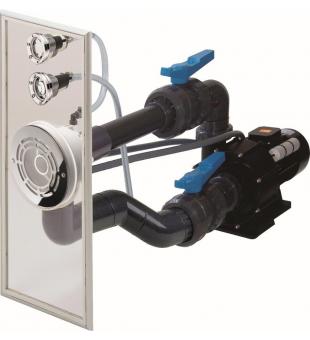 P�edmontovan� sestava VAG-JET NEREZ, do f�lie (pr�chod st�nou, �elo protiproudu, ventily, fitinky)