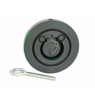 Zptn klapka s pruinou bez pruby - 125 mm