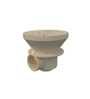 Podlahov vpust VA, pro flii, mosazn zstiky M6 - pskov