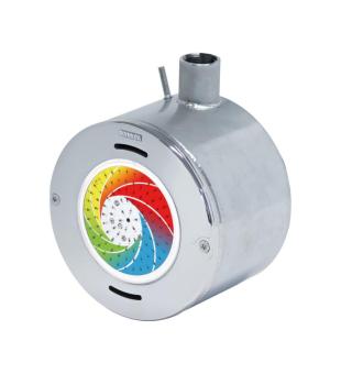 Nerezov svtlo VA LED - "MIDSI" - 6W, RGB, pro betonov bazny