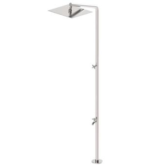 Sprcha BRISA s oplachem nohou - AISI304  