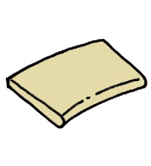 Dlaba Sahara - pskov - dladice ploch s rdiusem R2300 Int. - 1ks