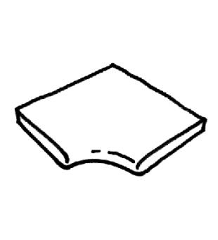 Dlaba Tnr - bl - rohov dladice R150 Int. - 1ks