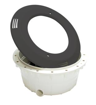 Svtlo VA - pro betonov bazny, bez rovky, tmav ed (RAL7016)