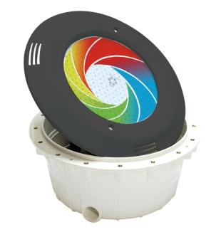 Svtlo VA LED "PB" - 33W, RGB; pro betonov bazny, tmav ed